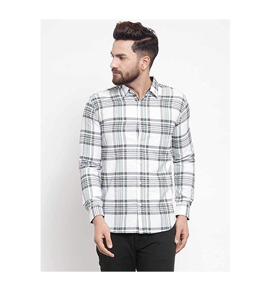 Mafatlal - Cotton Blend Casual Checks Shirt