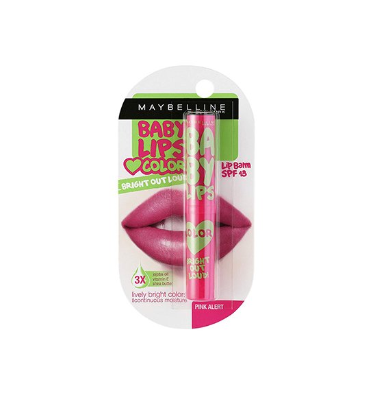 maybelline baby lips pink alert