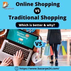 traditional shopping vs online shopping